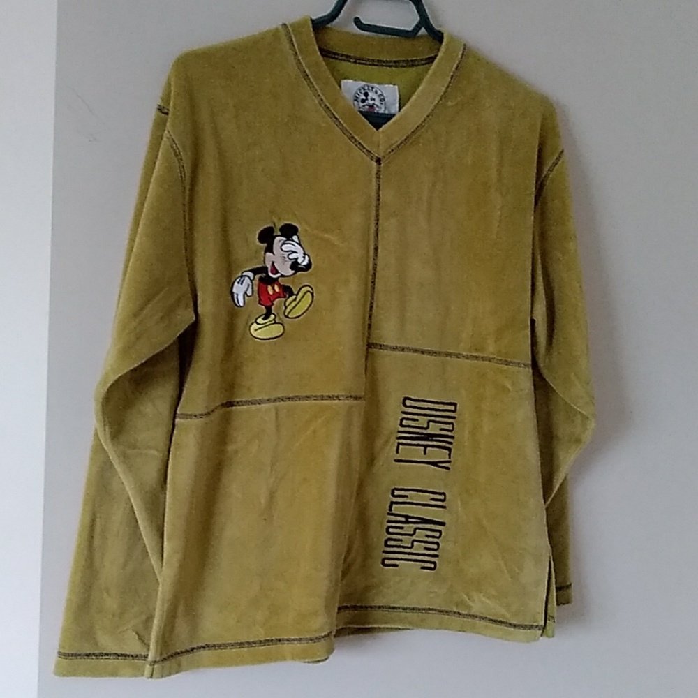 Vintage Fuzzy Mickey Mouse Sweater
